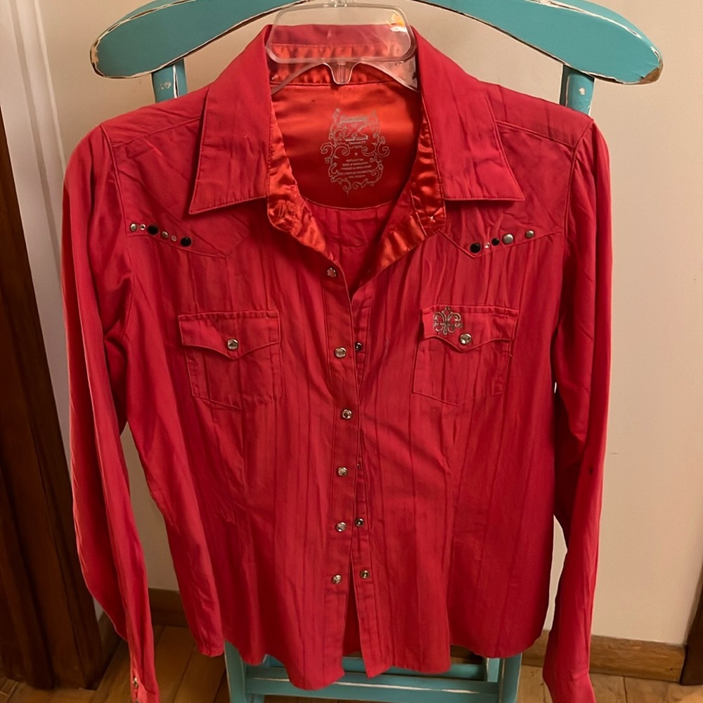 Red Twenty X cowgirl shirt